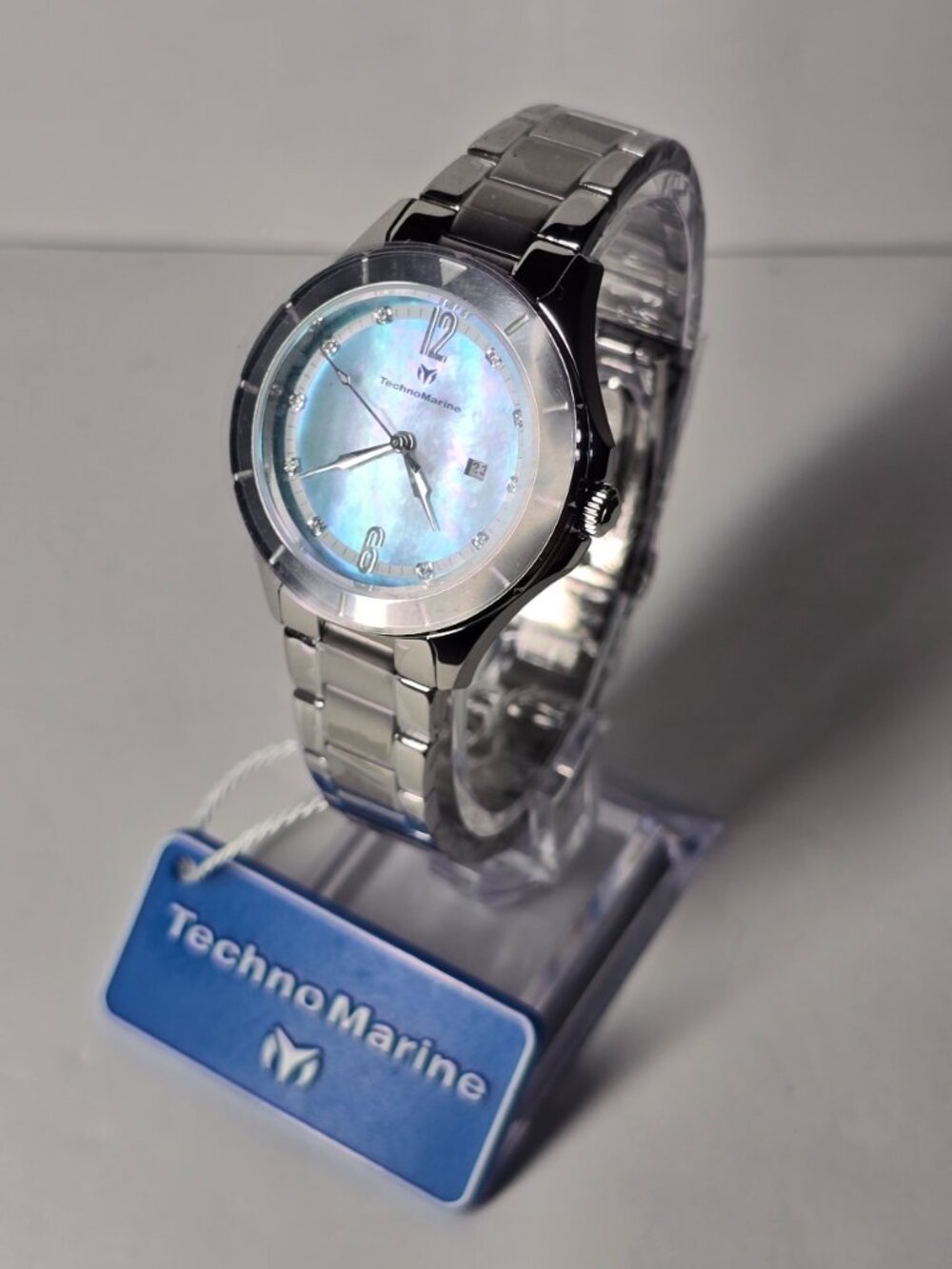 TechnoMarine Luna Tides Women's Watch w/ Mother of Pearl Dial 33mm (TM-826000)